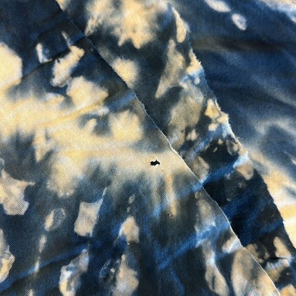 YOUNG FABULOUS & BROKE Blue & White Tie Dye Women’s Strapless Maxi Dress Size M - Picture 7 of 7